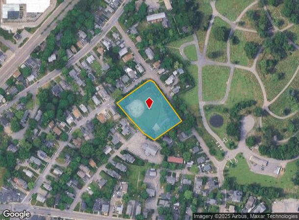  45 Allen Ln, Dedham, MA Parcel Map