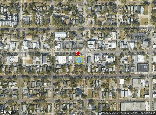  2412 Central Ave, Saint Petersburg, FL Parcel Map