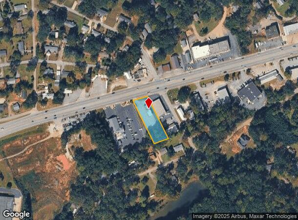  7009 Calhoun Memorial Hwy, Easley, SC Parcel Map