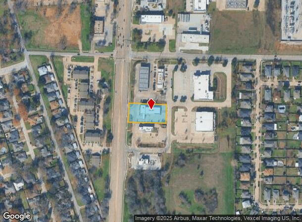 5611 S Cooper St, Arlington, TX Parcel Map