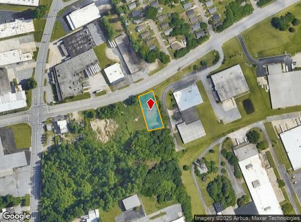  1001 W Market Center Dr, High Point, NC Parcel Map