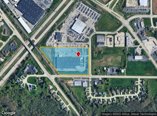 2595 Eaton Rd, Green Bay, WI Parcel Map