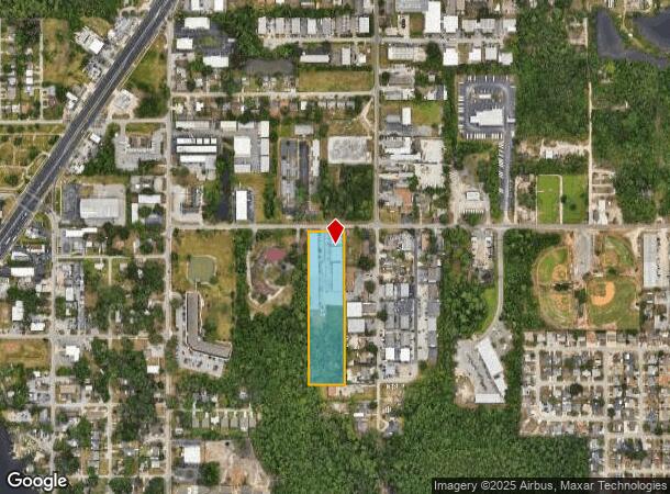 5910 Pine Hill Rd, Port Richey, FL Parcel Map