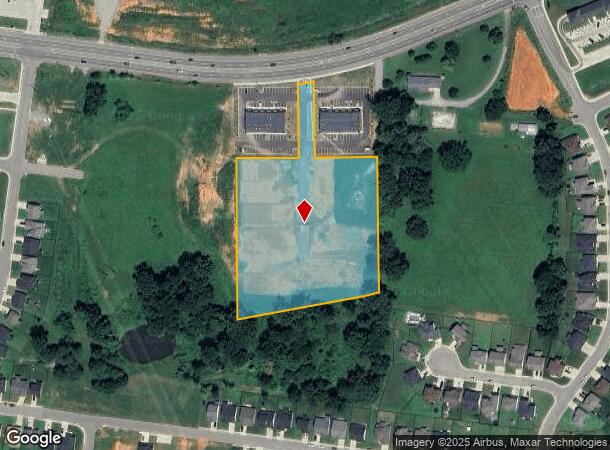 110 Burle Way, Clarksville, TN Parcel Map