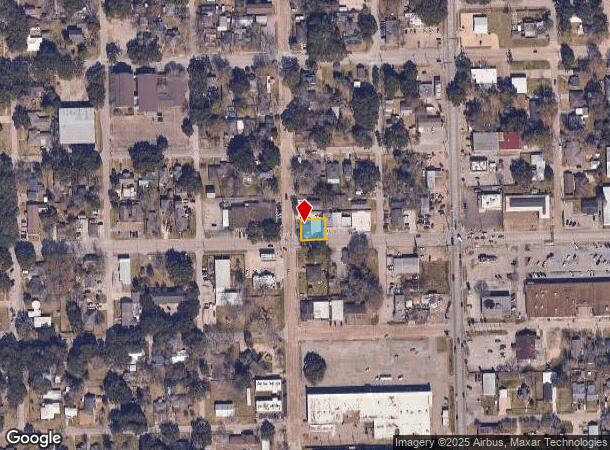  218 W House St, Alvin, TX Parcel Map
