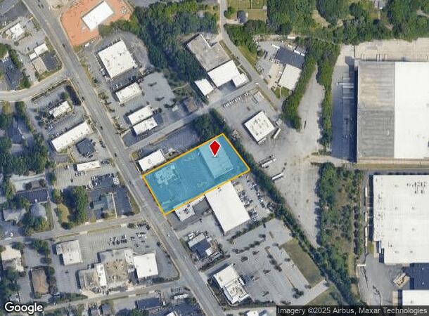 2500 Battleground Ave, Greensboro, NC Parcel Map