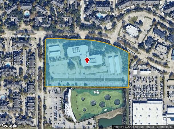 15115 Park Row Dr, Houston, TX Parcel Map