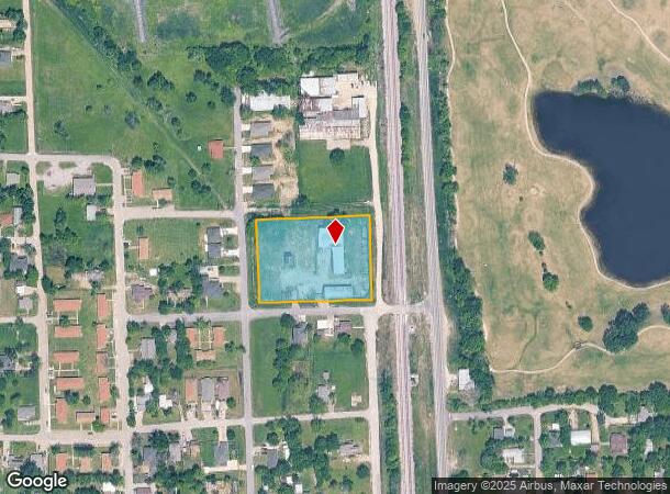  207 N Avenue A Ave, Ferris, TX Parcel Map