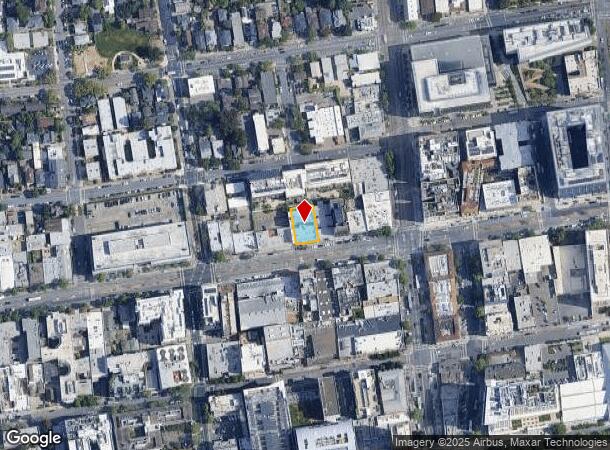  2041 University Ave, Berkeley, CA Parcel Map