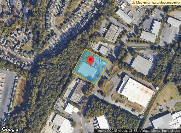  2032 Gateway Blvd, Charlotte, NC Parcel Map