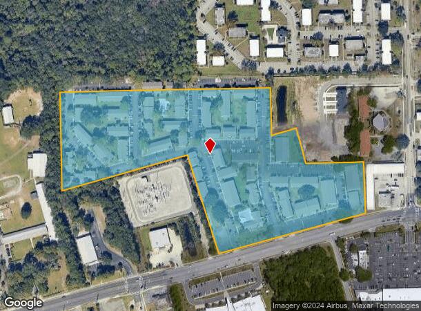  5959 Fort Caroline Rd, Jacksonville, FL Parcel Map