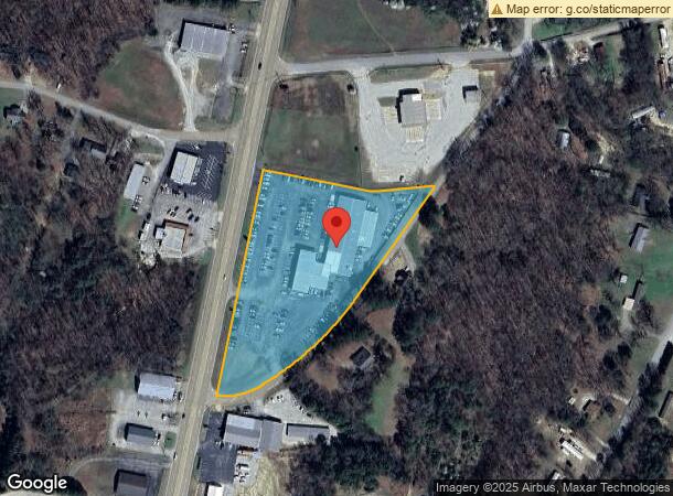  515 S Broad St, Lexington, TN Parcel Map