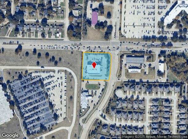  2313 W University Dr, Mckinney, TX Parcel Map