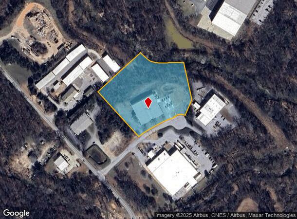  601 High Tech Ct, Greer, SC Parcel Map
