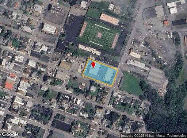 119 Crnr E Holly St, Hazleton, PA Parcel Map