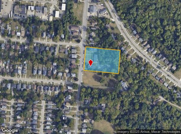 3810 Boudinot Ave, Cincinnati, OH Parcel Map