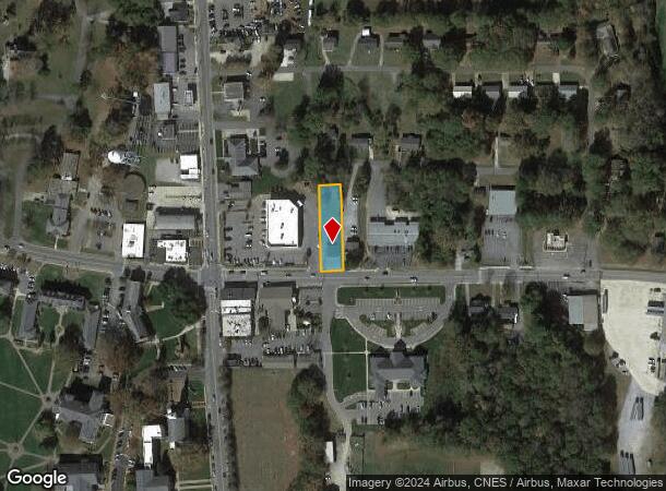  111 E College Ave, Boiling Springs, NC Parcel Map