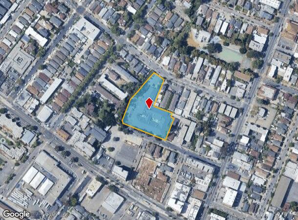  3020 E 15Th St, Oakland, CA Parcel Map