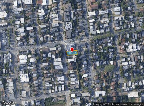 1617 Oxford St, Berkeley, CA Parcel Map