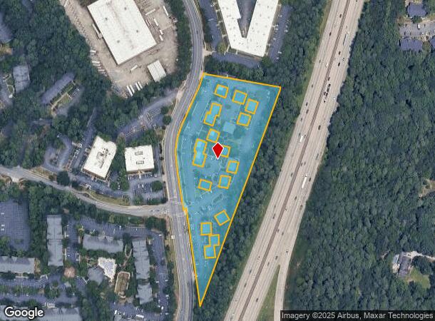 8405 Dunwoody Pl, Atlanta, GA Parcel Map