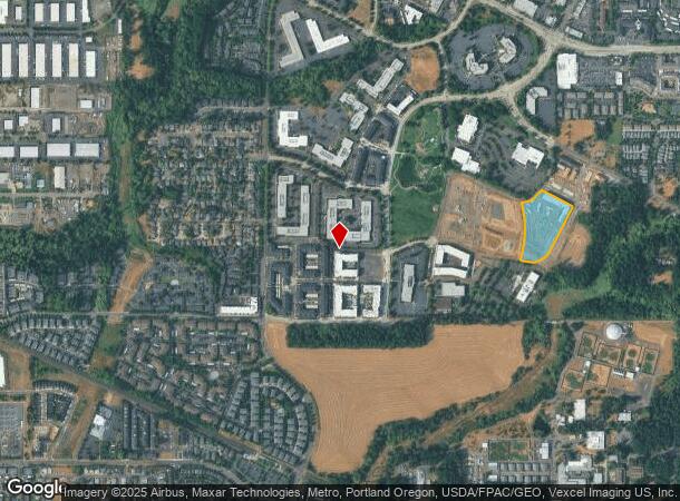 10002 Ne Gibbs Dr, Beaverton, OR Parcel Map