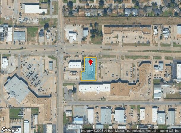  2422 W Pioneer Pky, Pantego, TX Parcel Map