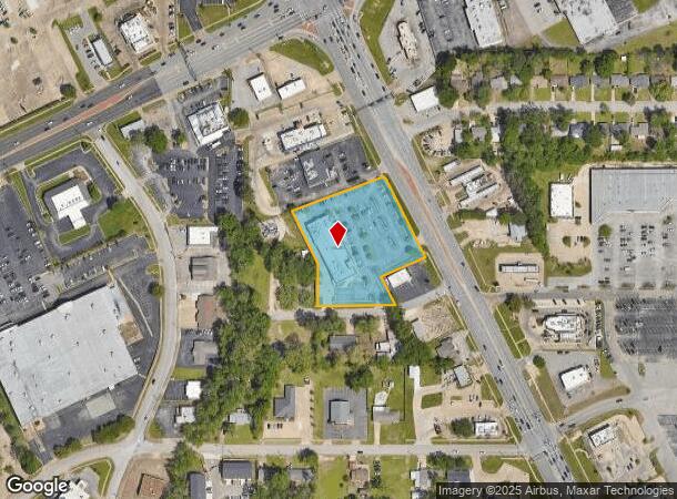 3707 Troup Hwy, Tyler, TX Parcel Map