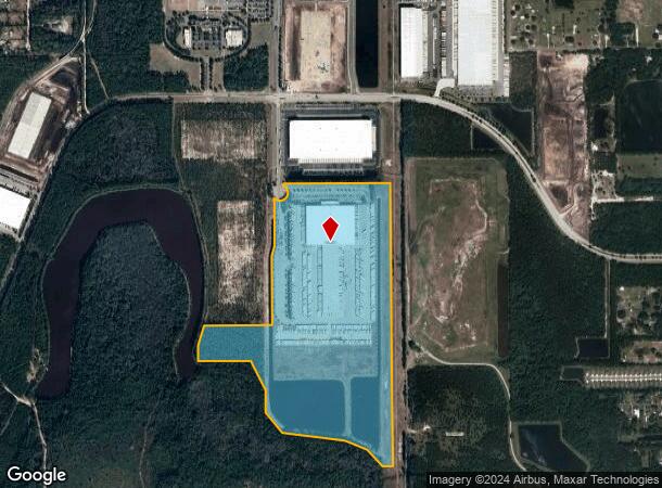  4500 Directors Rd, Jacksonville, FL Parcel Map