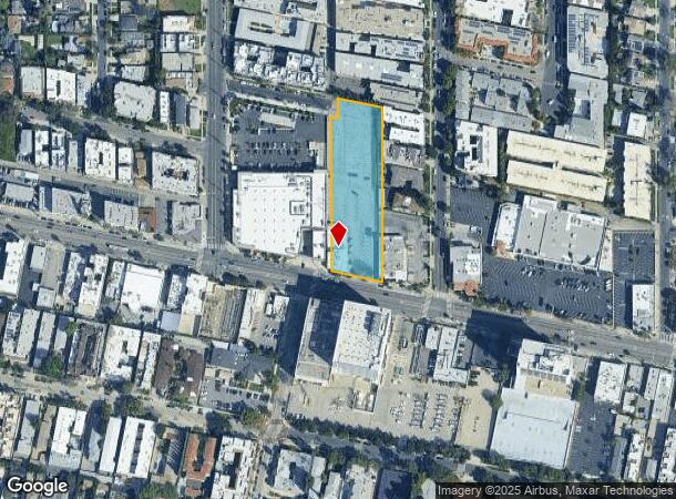  14827 Ventura Blvd, Sherman Oaks, CA Parcel Map