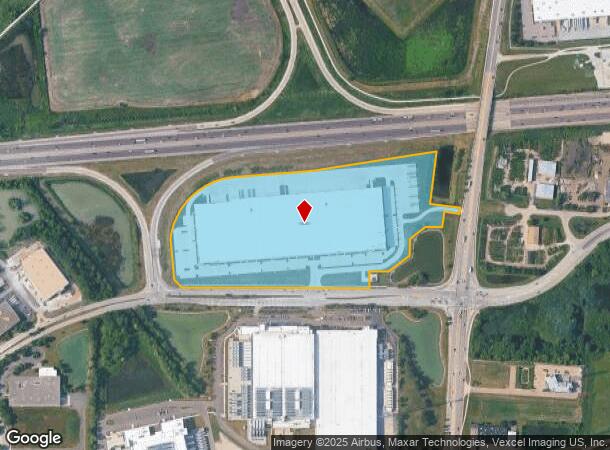 1 Diehl Rd, Aurora, IL Parcel Map