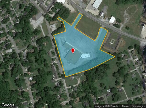  620 S College St, Winchester, TN Parcel Map