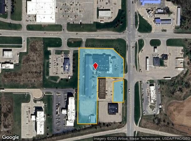  3303 S Center St, Marshalltown, IA Parcel Map