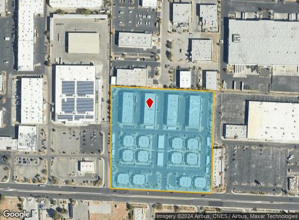  3644 E Sunset Rd, Las Vegas, NV Parcel Map