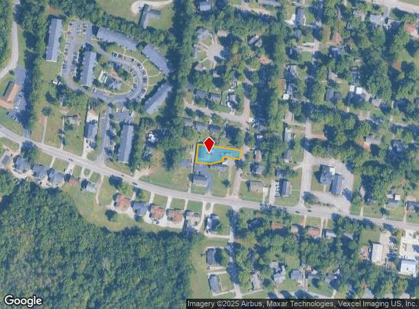  1106 N Lakeshore Dr, Murfreesboro, TN Parcel Map