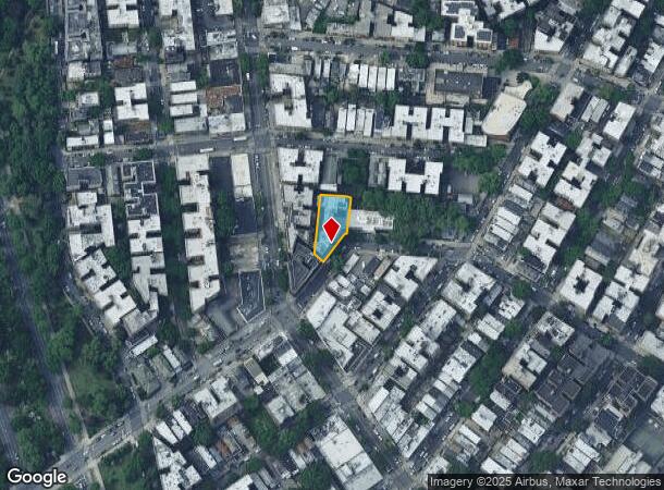  281 E 205Th St, Bronx, NY Parcel Map
