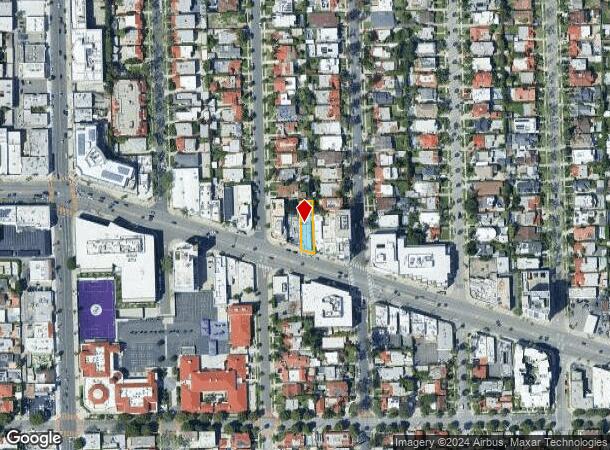  8685 Wilshire Blvd, Beverly Hills, CA Parcel Map