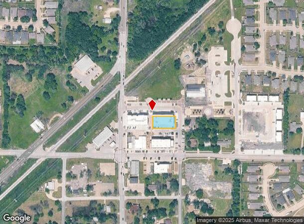  110 E Greenhill Ln, Rockwall, TX Parcel Map