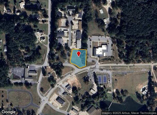 105 Howell Rd, Tyrone, GA Parcel Map