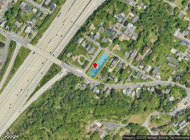 919 E Drinker St, Dunmore, PA Parcel Map