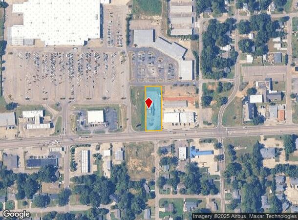 2222 W Main St, Tupelo, MS Parcel Map