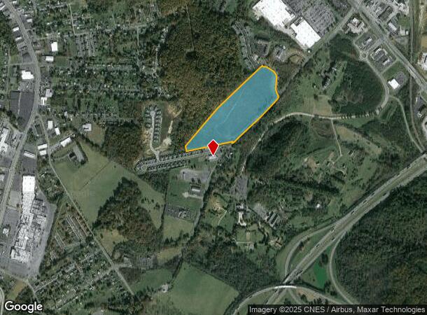  206 Frontier Dr, Staunton, VA Parcel Map