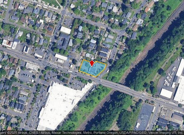 6815 N Lombard St, Portland, OR Parcel Map
