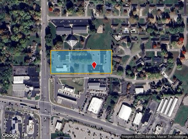 1930 Doctors Park Dr, Columbus, IN Parcel Map