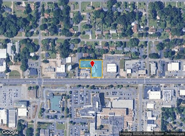  1638 Watson Blvd, Warner Robins, GA Parcel Map