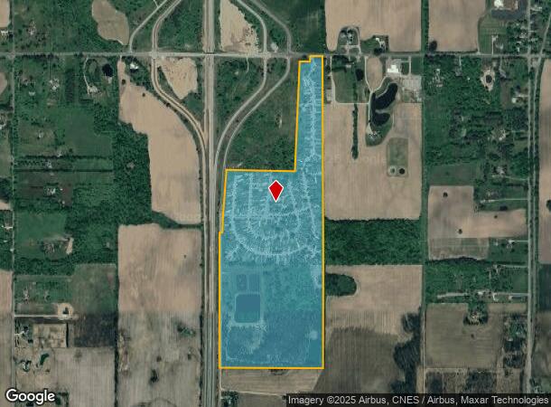  2179 W Hull Rd, Mason, MI Parcel Map