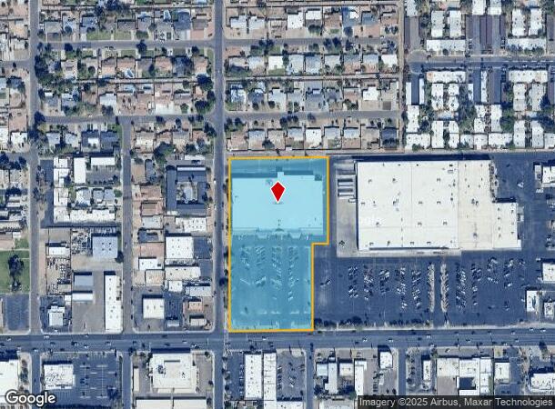  3036 E Thomas Rd, Phoenix, AZ Parcel Map