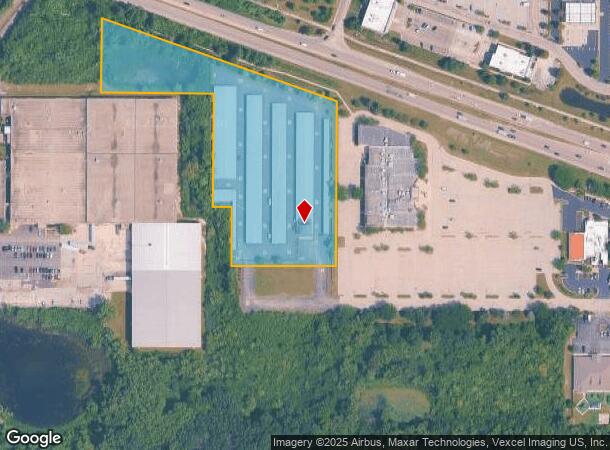 737 S Rand Rd, Lake Zurich, IL Parcel Map