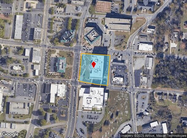 101 E Courthouse Sq, Cumming, GA Parcel Map