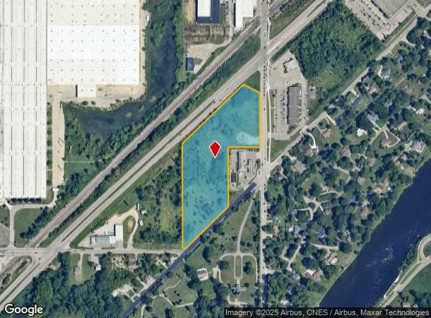  S Waverly Rd, Lansing, MI Parcel Map