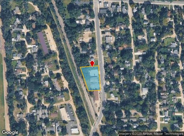 9129 Main St, Whitmore Lake, MI Parcel Map